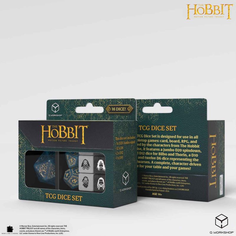 Hobbit TCG Dice Set - Aether Vale dice set, tabletop, dice, der Hobbit, polyhedral