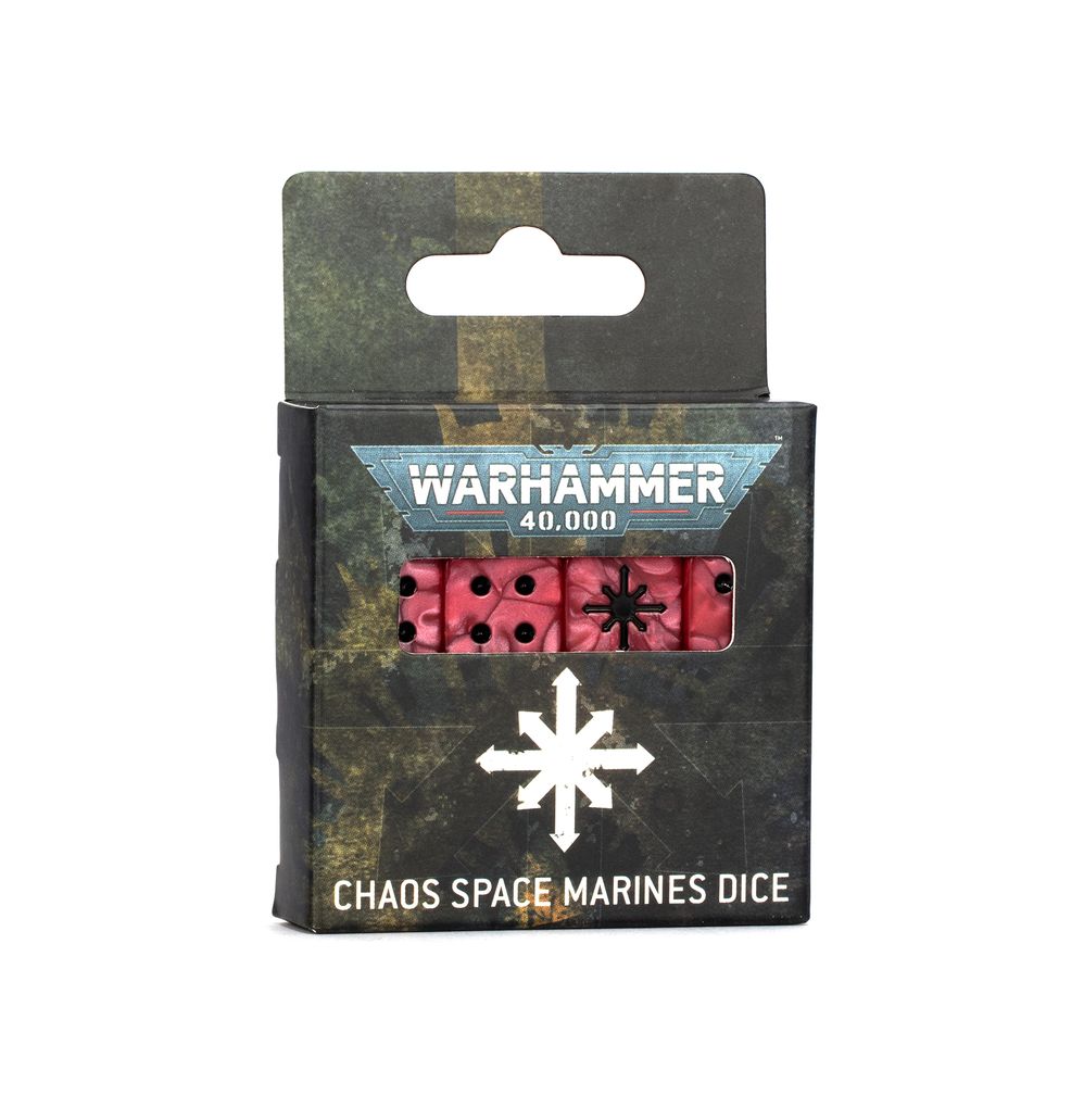 Warhammer 40k: Chaos Space Marines - Dice Warhammer 40k: Chaos Space Marines - Dice