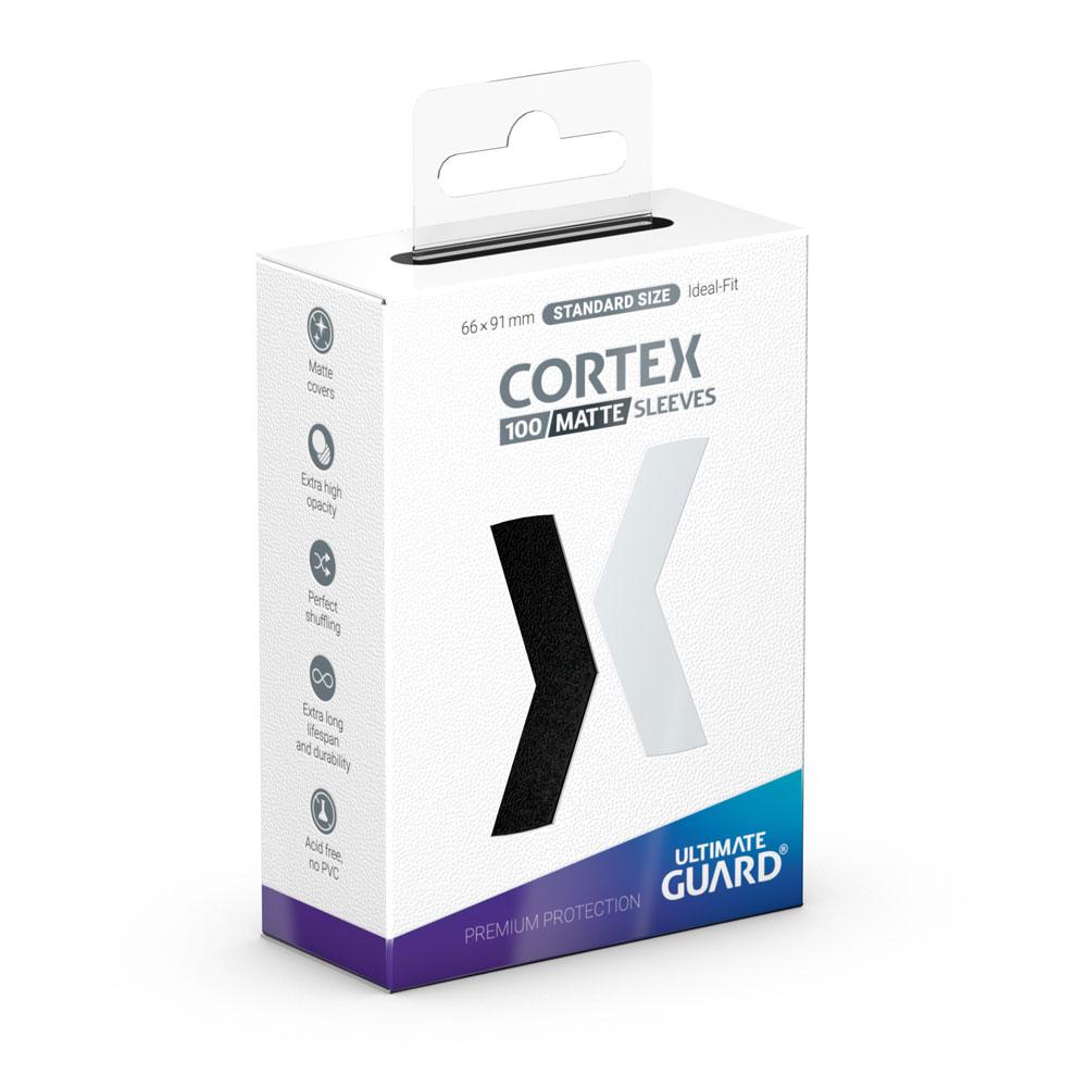 Ultimate Guard: Kartenhüllen Cortex Matte Schwarz Standard (100) Ultimate Guard: Kartenhüllen Cortex Matte Schwarz Standard (100)
