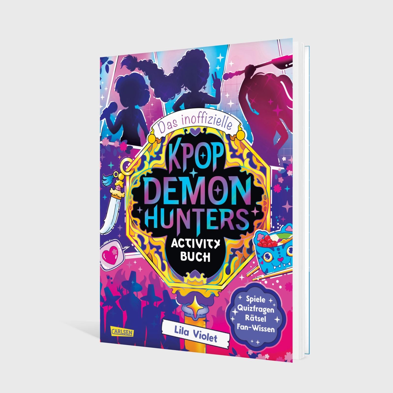 K-Pop Demon Hunters: Das inoffizielle Activity Buch Kpop, Demon Hunters, Aktivitätenbuch, Mädchen, Bunt