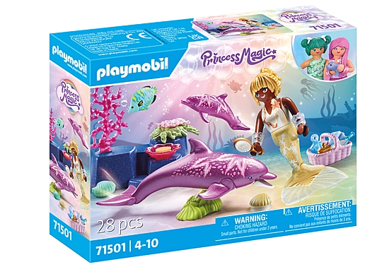 Playmobil: Princess Magic - Meerjungfrau mit Delfinen