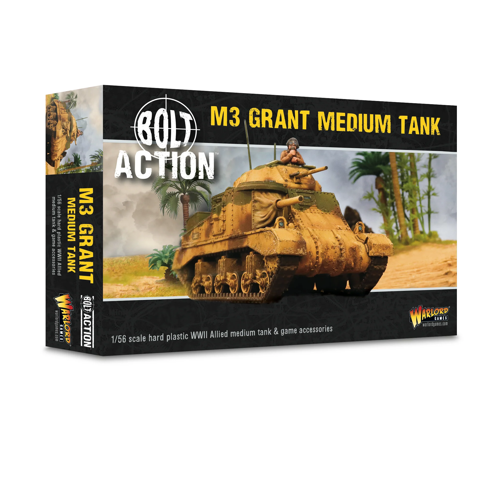 Bolt Action: British - M3 Grant Medium Tank Bolt Action: British - M3 Grant Medium Tank