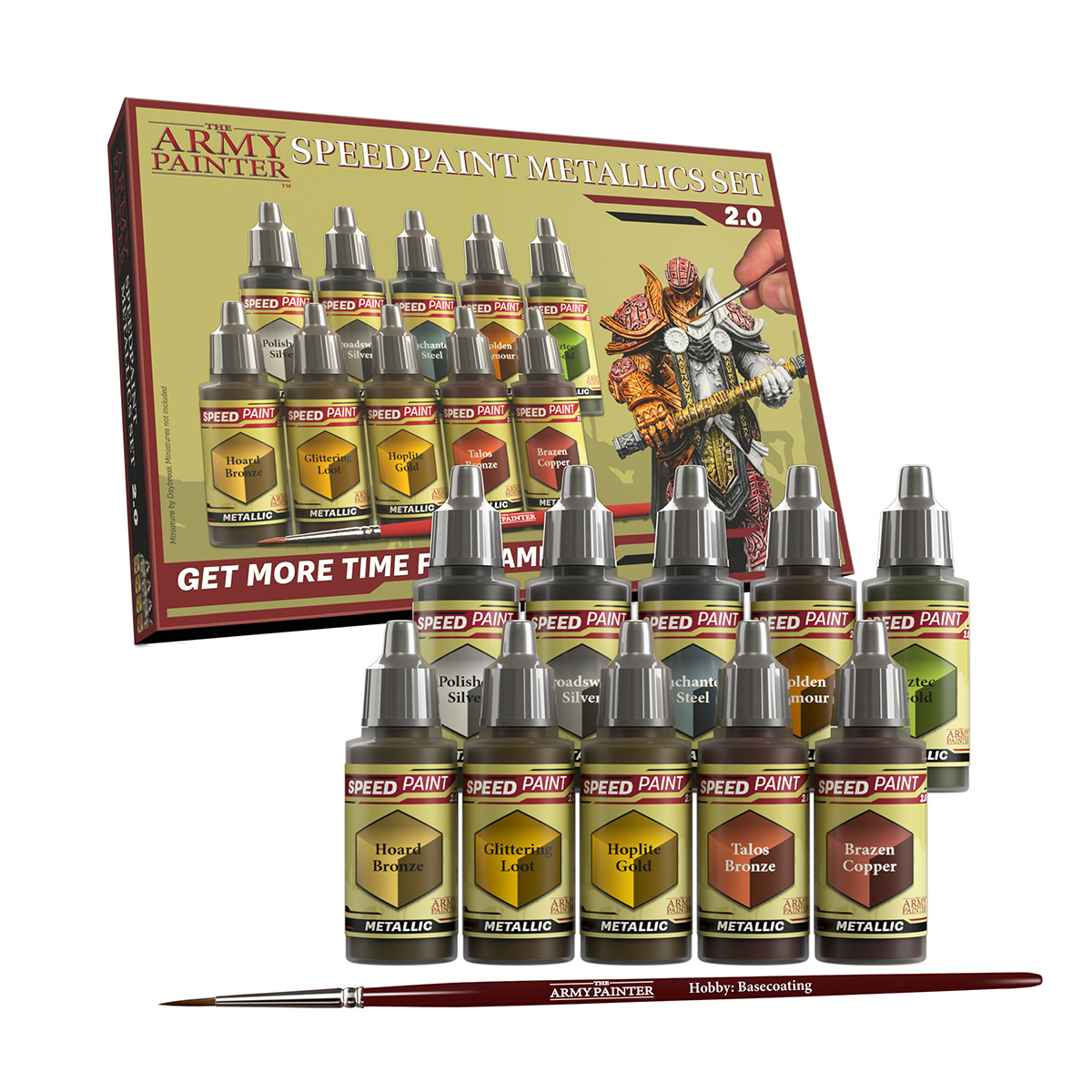 Army Painter: Speedpaint Metallics Set 2.0 Army Painter: Speedpaint Metallics Set 2.0