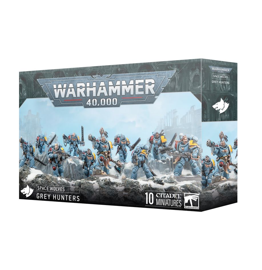 Warhammer 40k: Space Wolves - Grey Hunters Warhammer 40k: Space Wolves - Grey Hunters