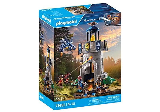 Playmobil: Novelmore - Ritterturm mit Schmied und Drache