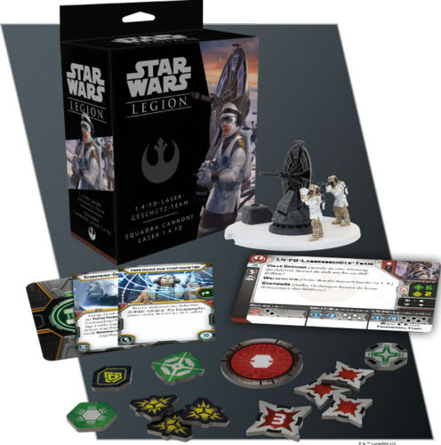 Star Wars: Legion - 1.4-FD-Lasergeschütz-Team Erweiterung Star Wars: Legion - 1.4-FD-Lasergeschütz-Team Erweiterung