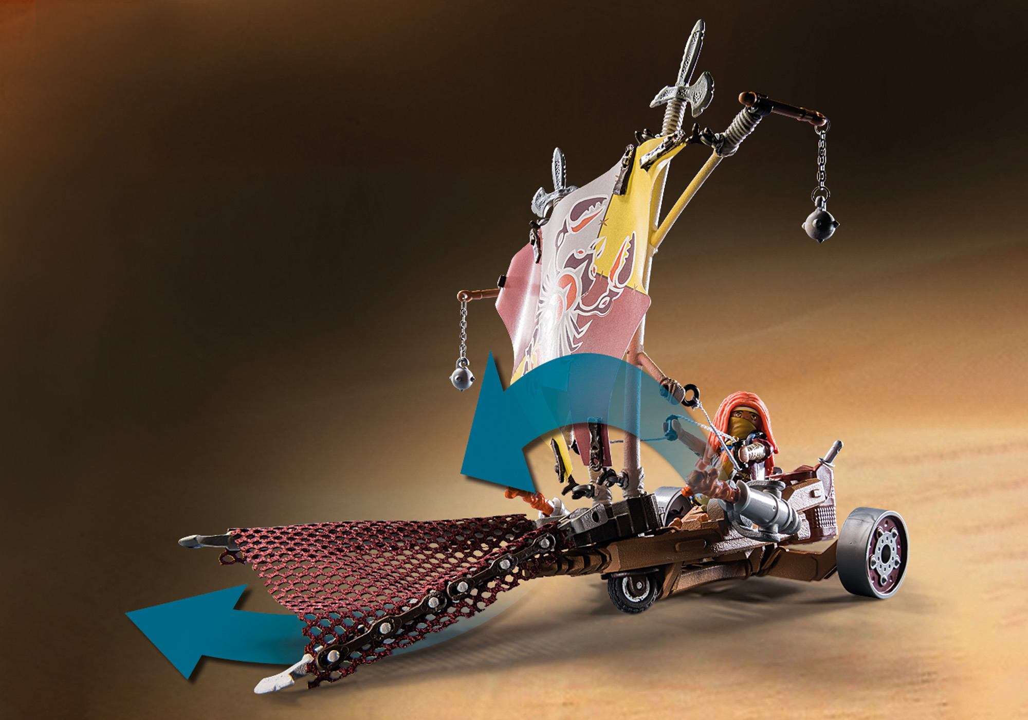 Playmobil: Novelmore - Sal'ahari Sands Dünensurfer