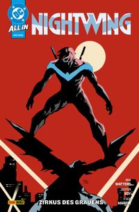Nightwing Bd.7 Comic, Nightwing, Kostüm, Dunkel, Bat-Symbol