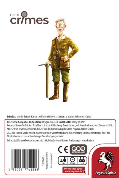 MiniCrimes - Zu tief gegraben MiniCrimes - Zu tief gegraben