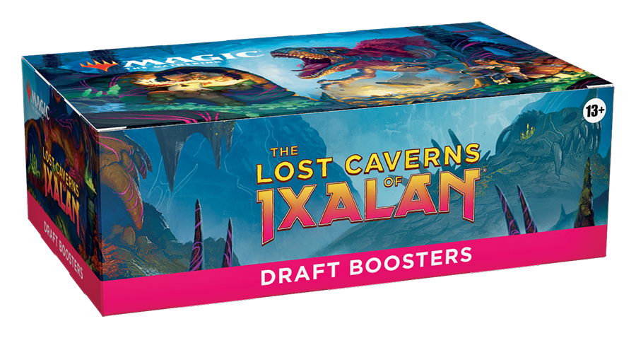 Magic CCG: Lost Caverns of Ixalan Draft Display Magic CCG: Lost Caverns of Ixalan Draft Display