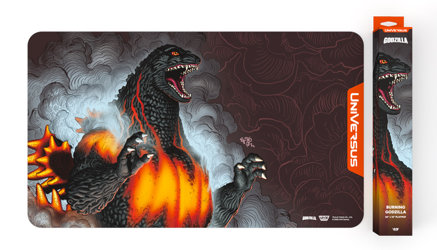 Universus CCG: Playmat Godzilla "Burning Godzilla"