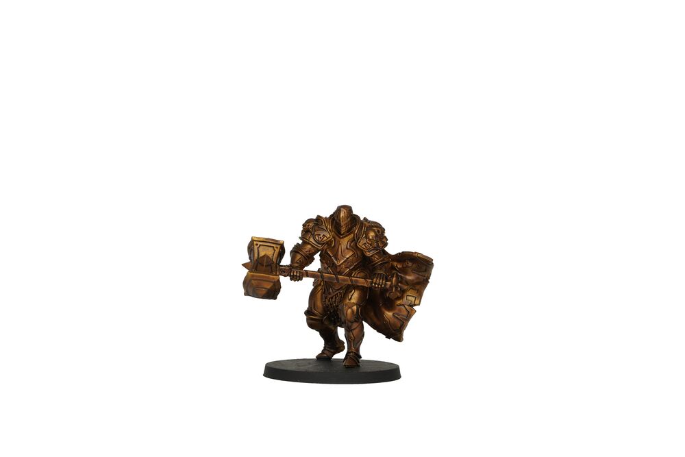 Vallejo TM: Shade - Arcane Gold Miniatur, Figur, Warhammer, Hammerschlag, Bronze