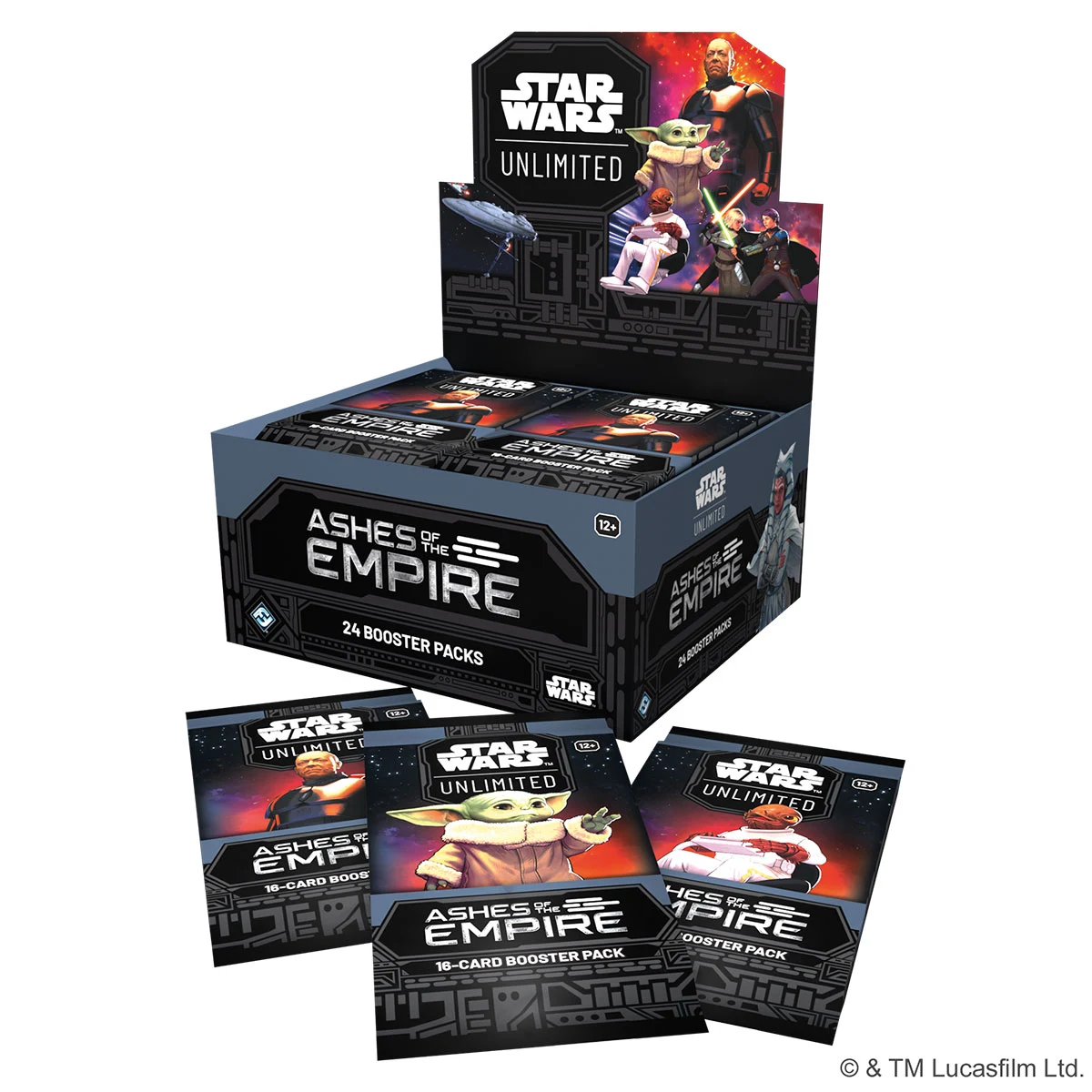 Star Wars Unlimited CCG: Ashes of the Empire Booster Display Star Wars Unlimited CCG: Ashes of the Empire Booster Display