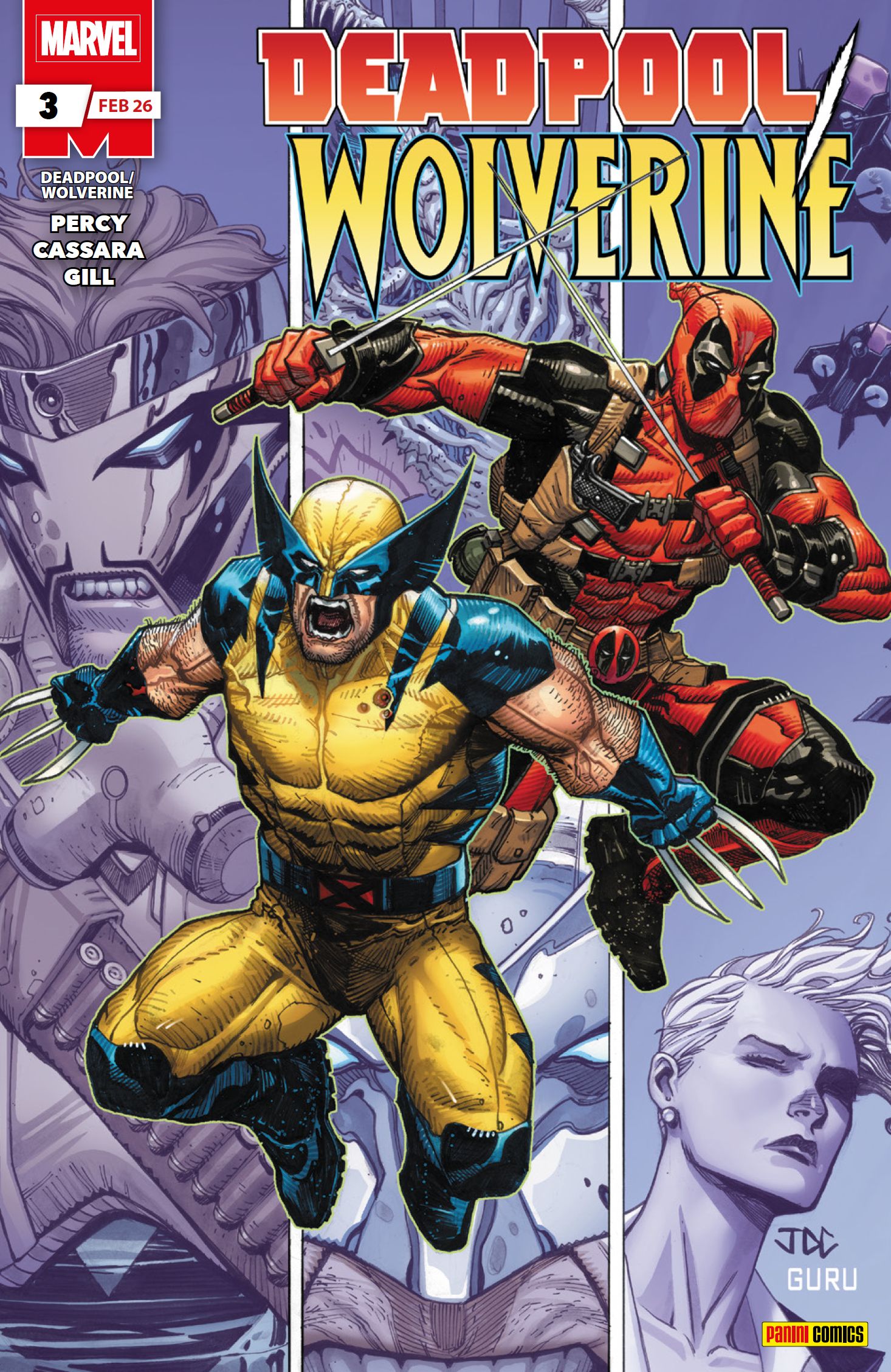 Deadpool/Wolverine Bd.3 Buch, Comics, Veröffentlichung, Person, Gesicht