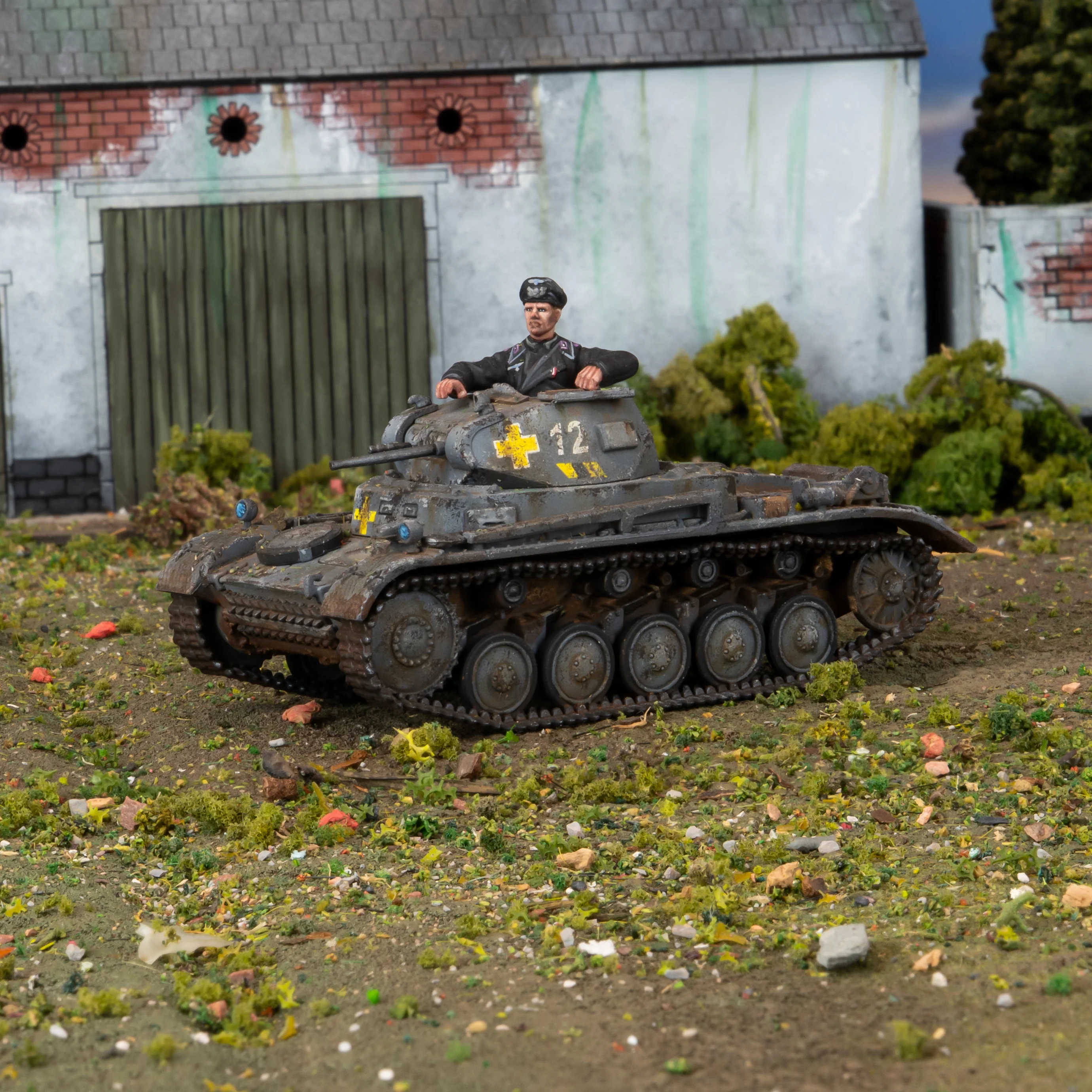modelltank, militärtank, Gaming-Mi­niatur, Figur, Scharfe-Bemalung