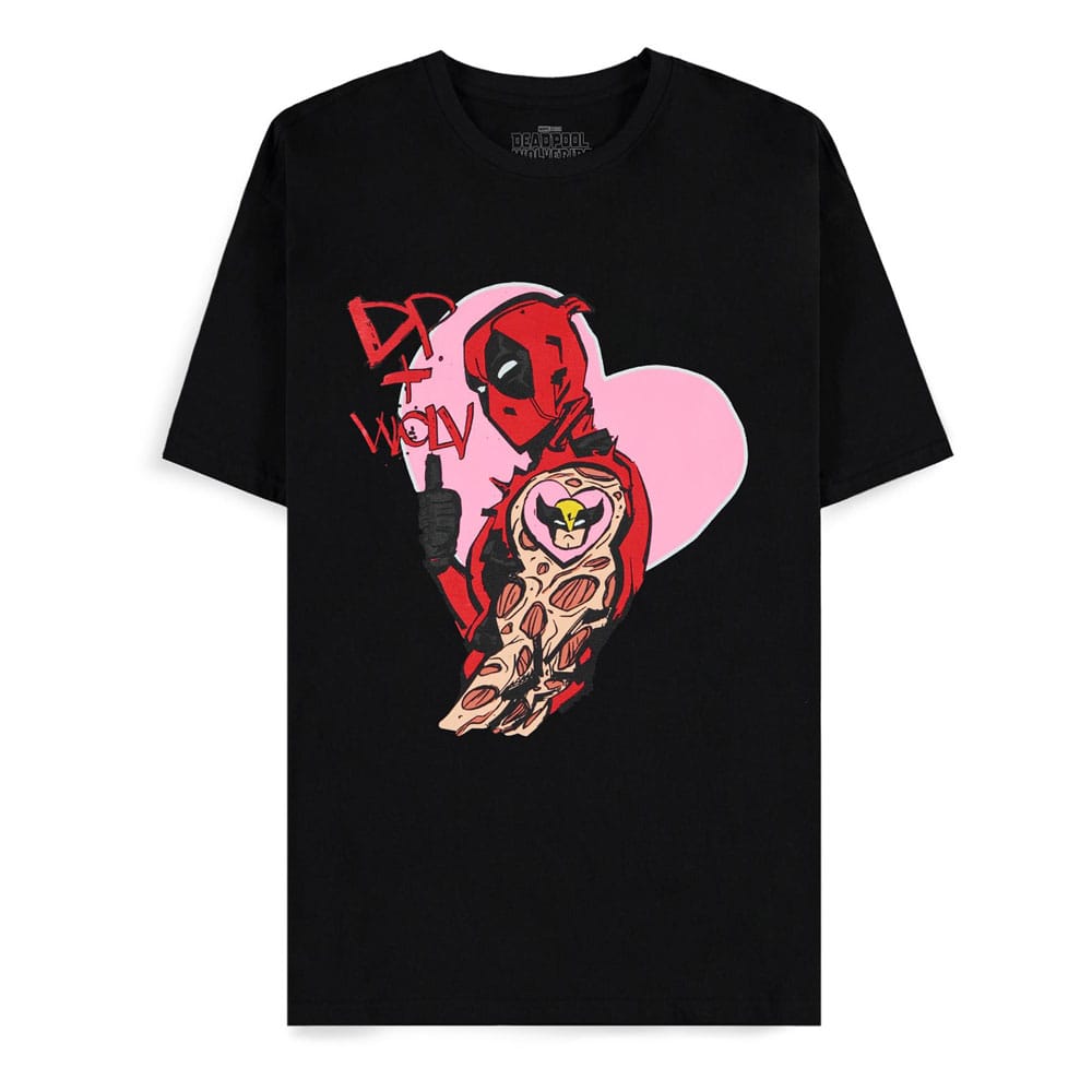 Deadpool: T-Shirt I Heart You L Deadpool: T-Shirt I Heart You L