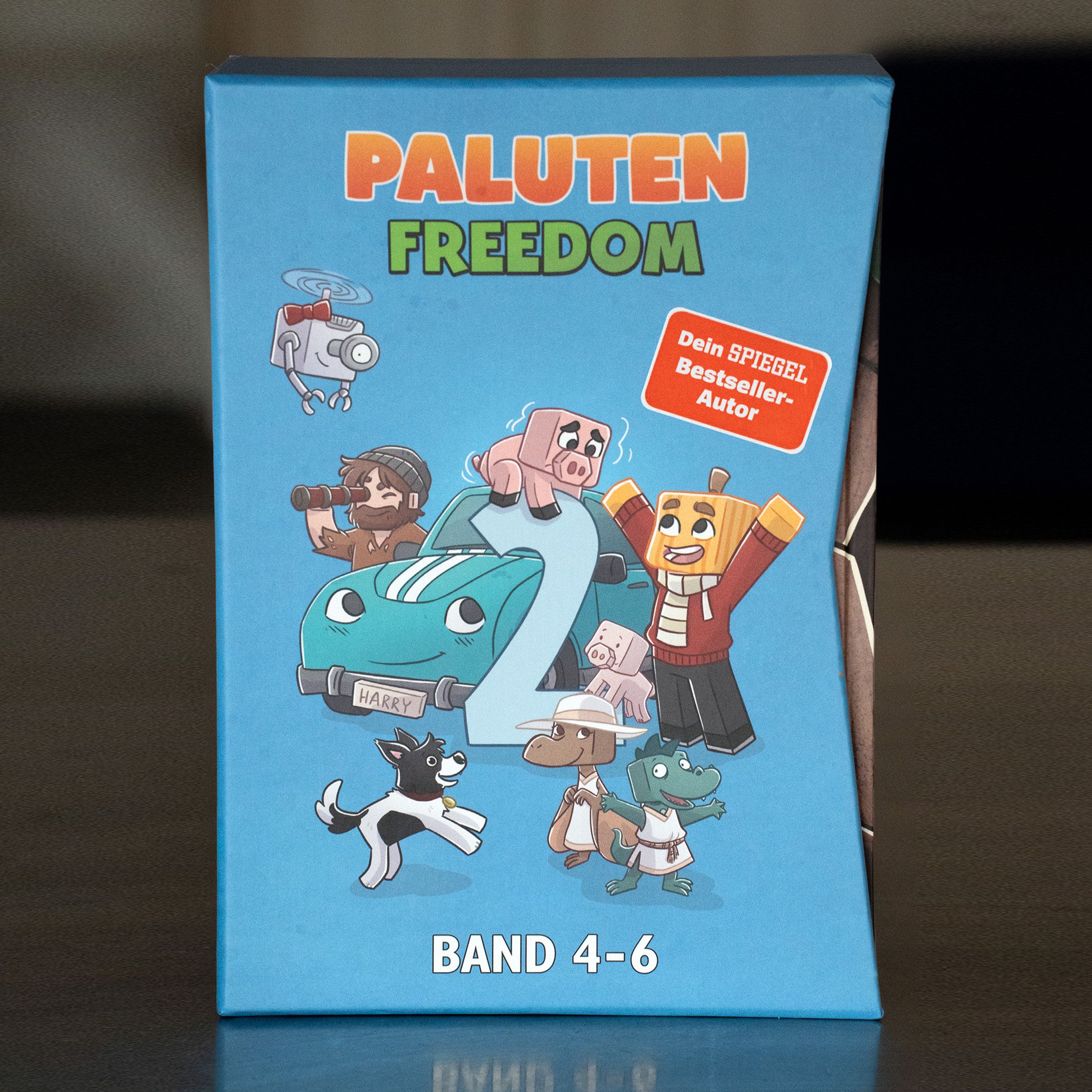 Paluten-Freedom-Schuber 2 (Band 4-6) Kinderbuch, Cartoon, Blau, Band 4-6, Heldenfigur