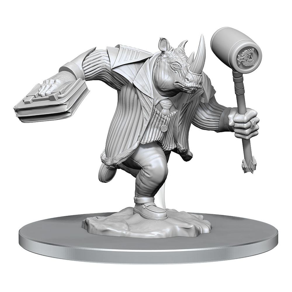 Magic Miniatures: Freelance Muscle and Rhox Pummeler Magic Miniatures: Freelance Muscle and Rhox Pummeler