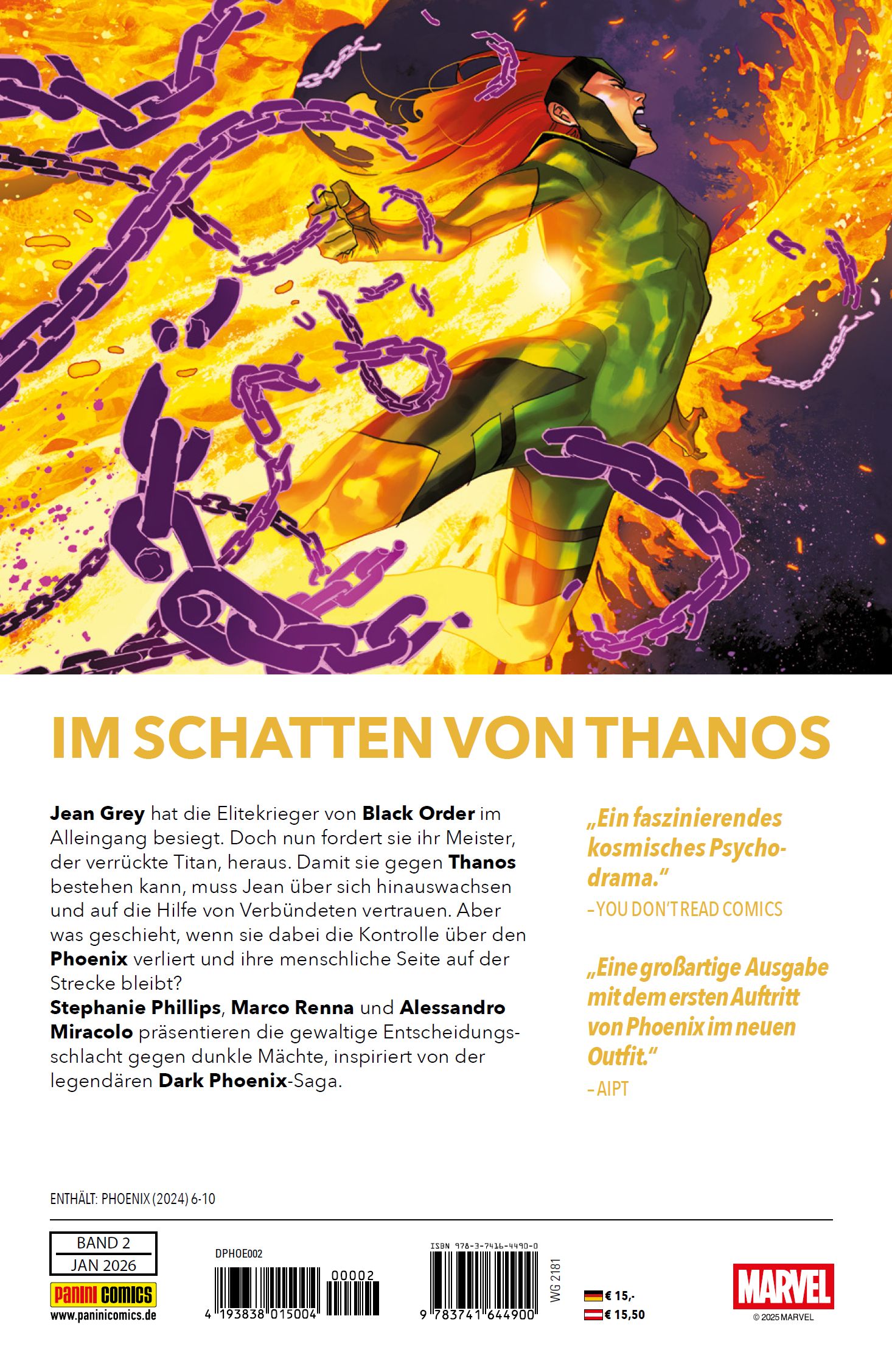 Phoenix Bd.2: Die macht des Titanen