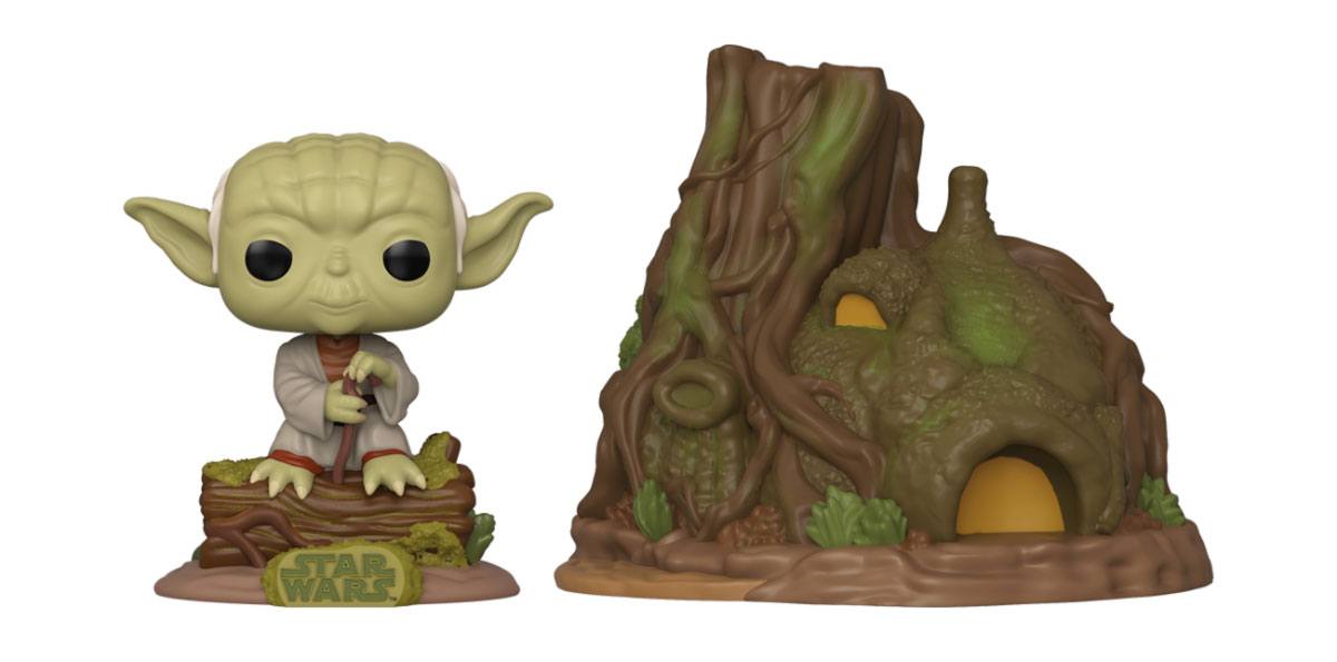 Star Wars: POP Bobble Head Dagobah Yoda with Hut (11)