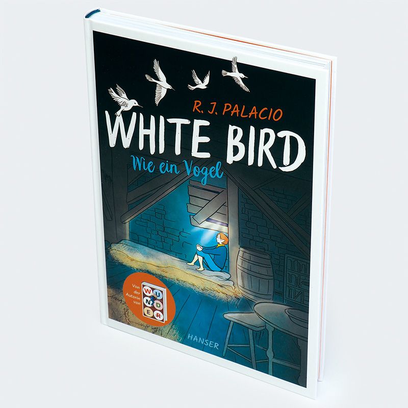 White Bird - Wie ein Vogel Buch, Kinderbuch, White Bird, Vogel, Illustration