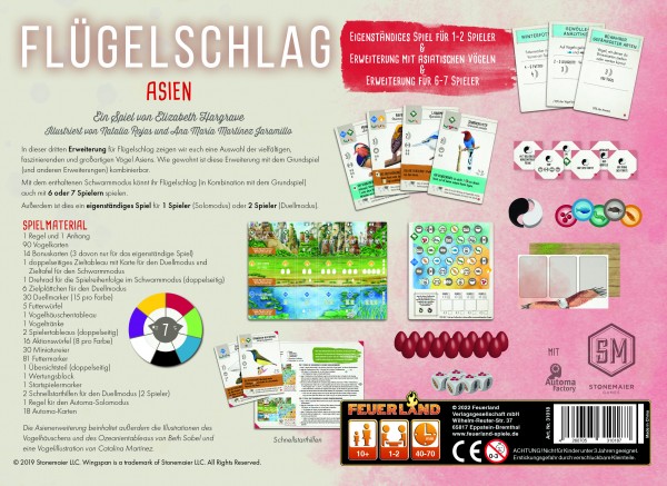 Flügelschlag - Asien Erweiterung Flügelschlag - Asien Erweiterung