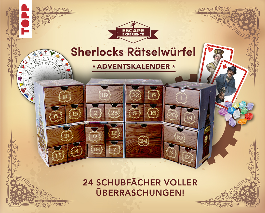 Escape Adventskalender: Sherlocks Rätselwürfel