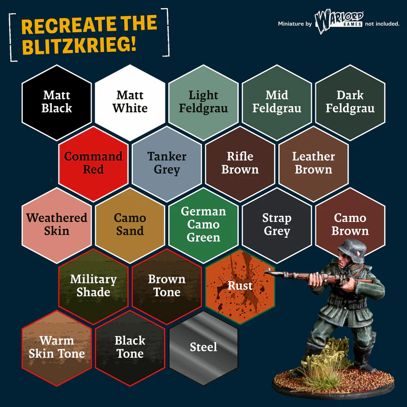 Army Painter: WPFH: WW2 German Paint Set