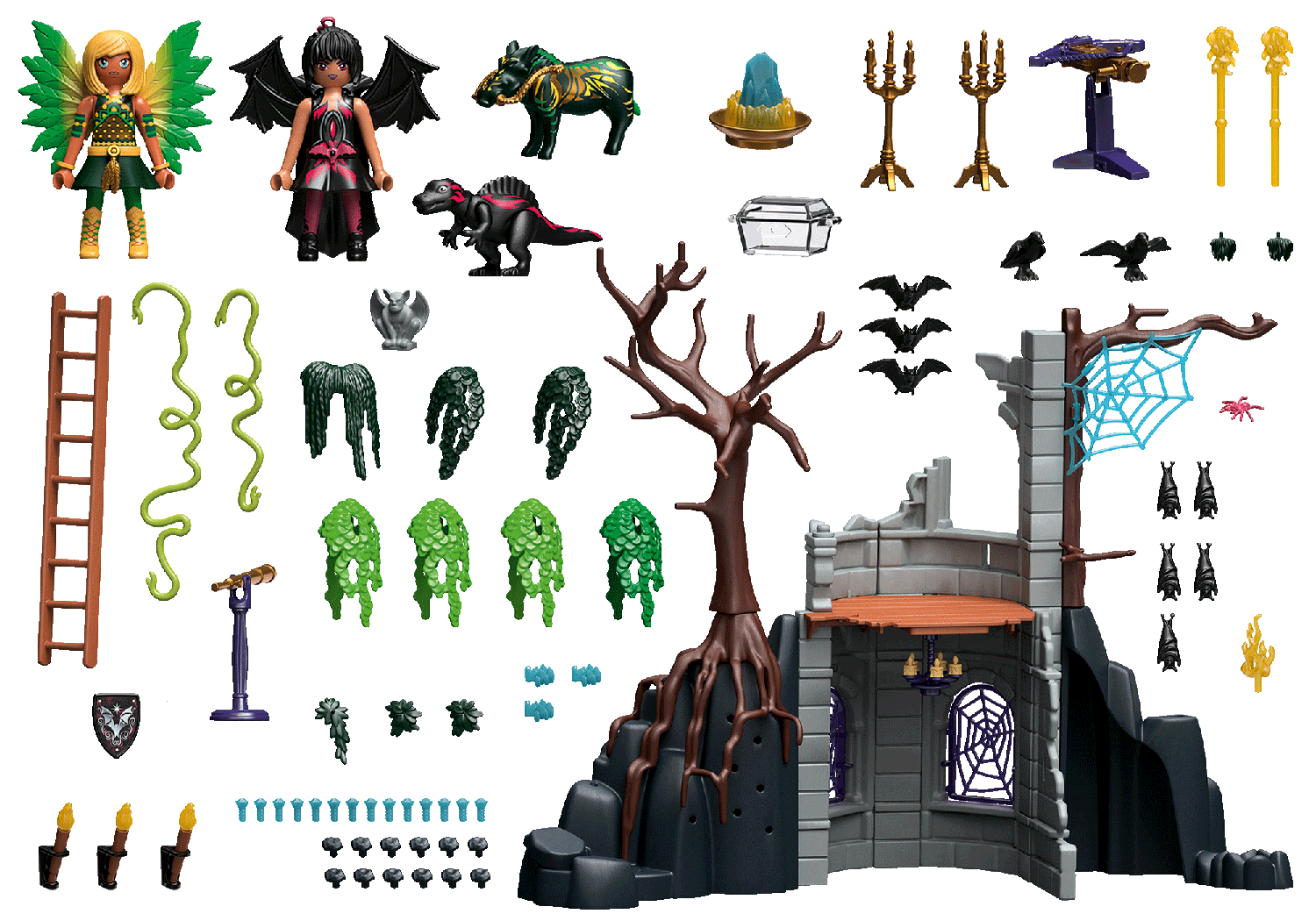 Playmobil: Adventures of Ayuma - Bat Fairies Ruine Playmobil: Adventures of Ayuma - Bat Fairies Ruine