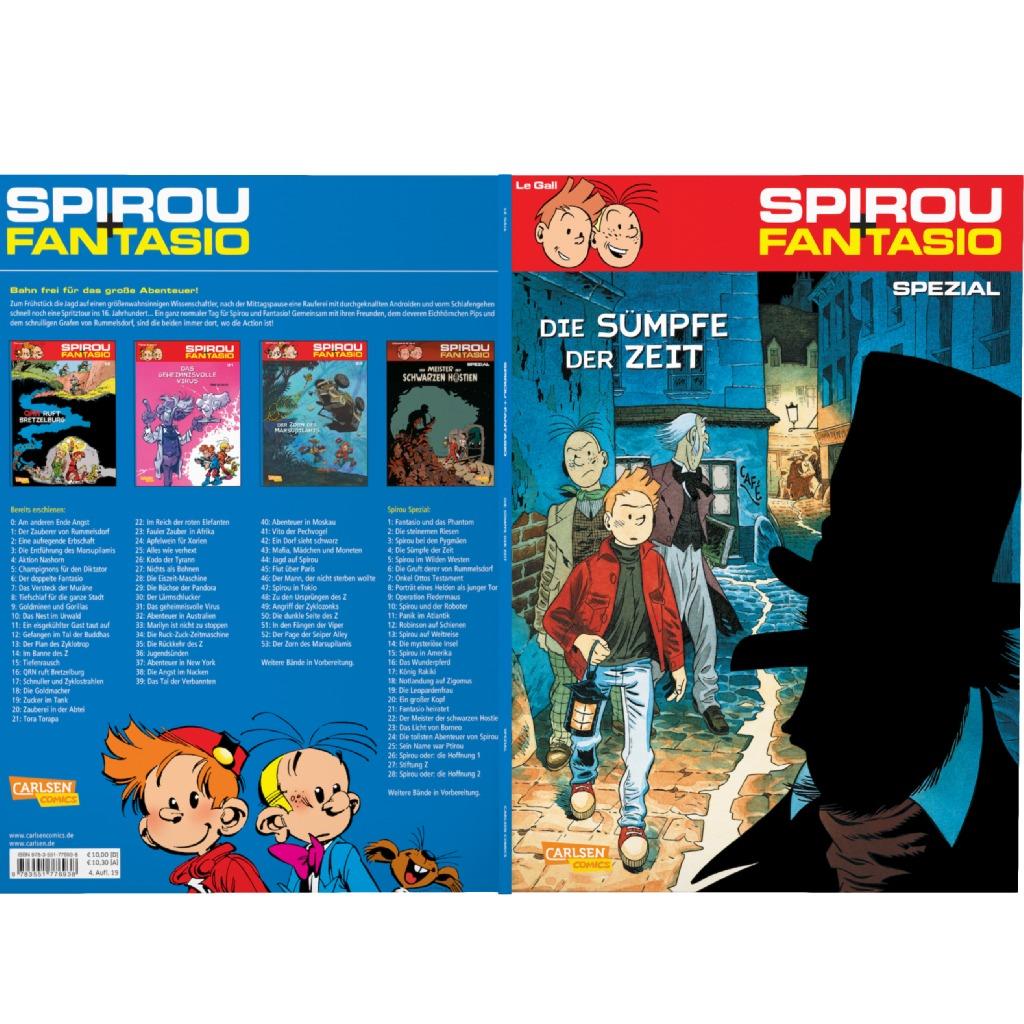 Spirou & Fantasio Spezial Bd.4: Die Sümpfe der Zeit Spirou & Fantasio Spezial Bd.4: Die Sümpfe der Zeit