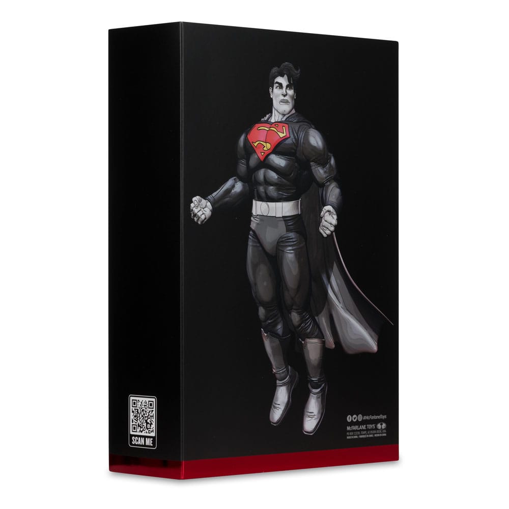 DC Multiverse AF: Superman (Dark Knight Returns) Black & White Accents Gold Label 18cm