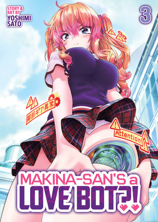 Makina-san's a Love Bot Vol.3 Tb manga, anime, girl, Uniform, pleated-skirt