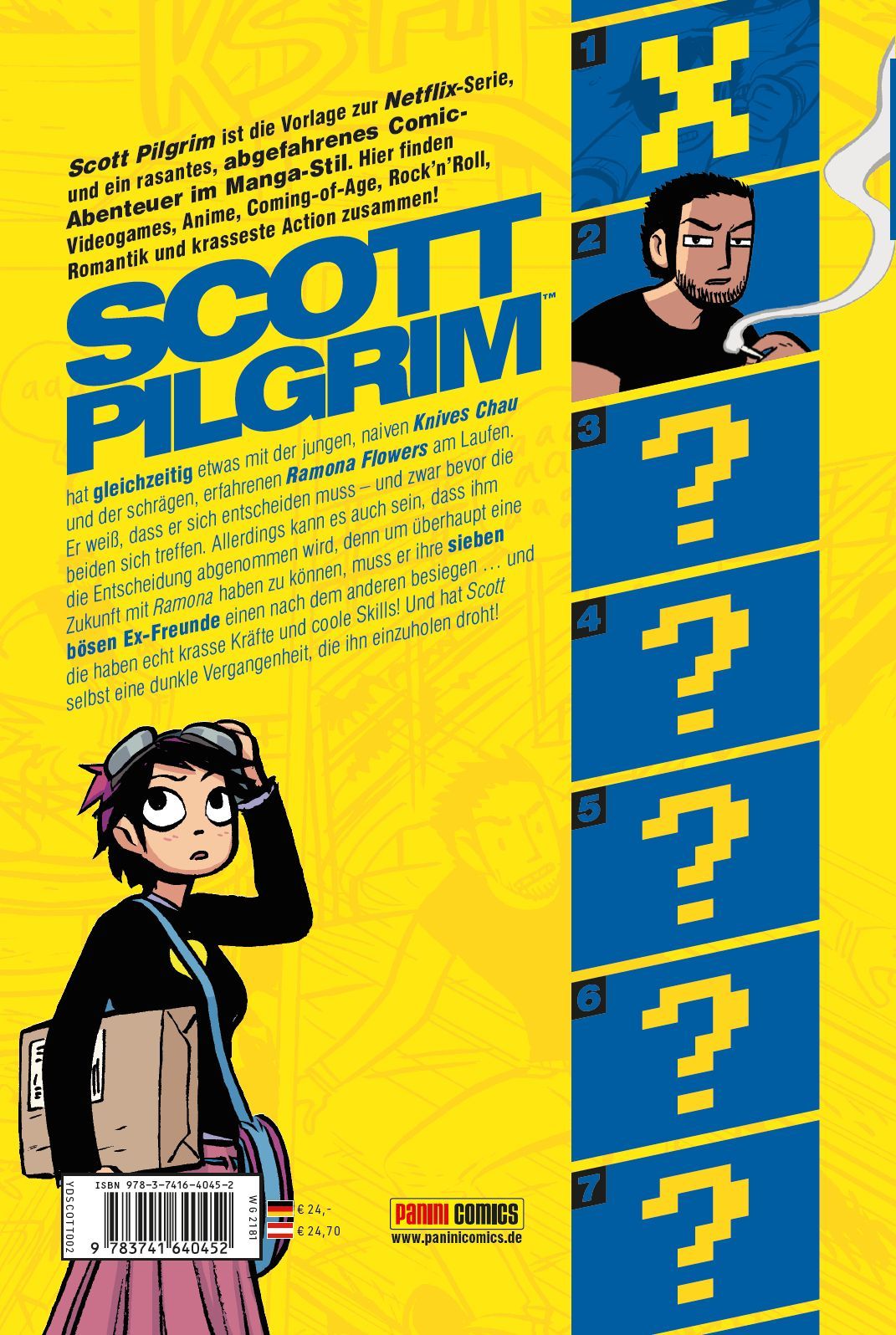 Comic, Messer, Charakter, Sticker, Puzzle