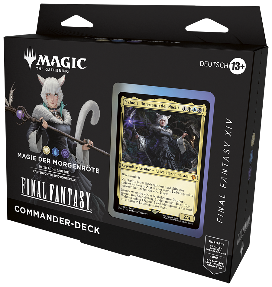 Magic CCG dt.: Final Fantasy Commander Deck "Magie der Morgenröte"