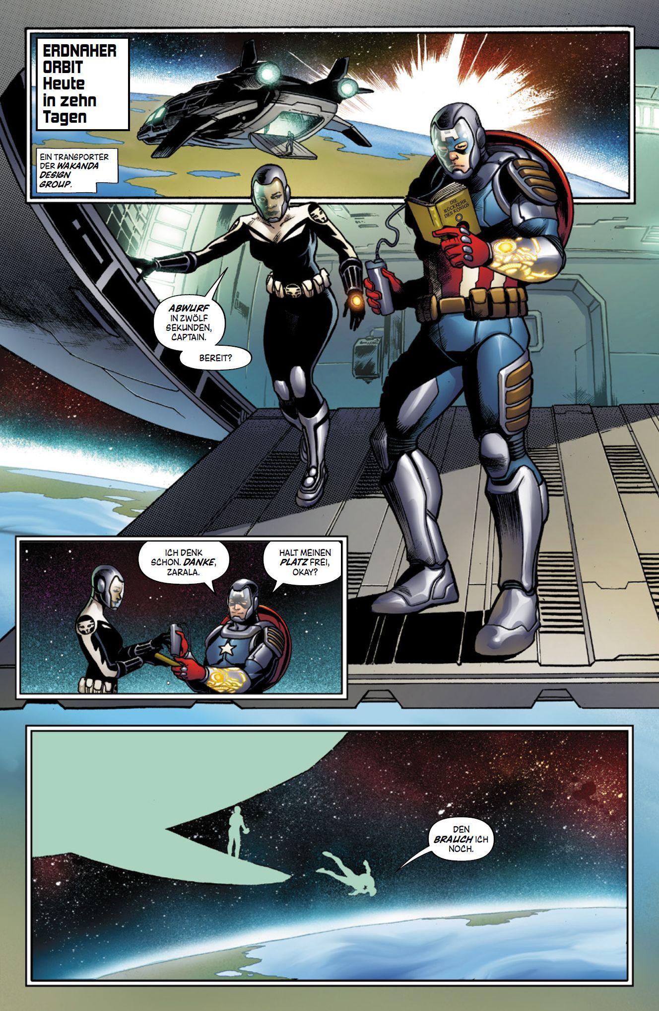 SciFi, Comic, Space suit, Spaceship, Hero