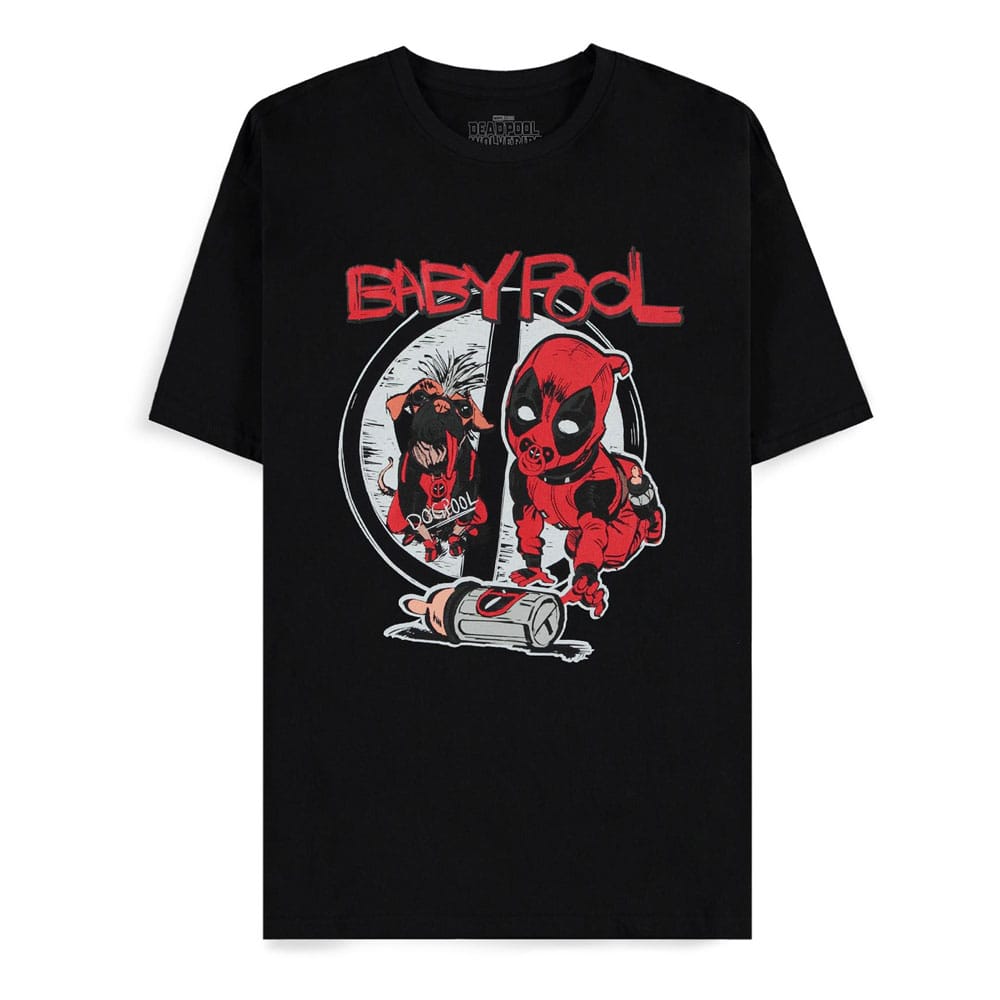 Deadpool: T-Shirt Babypool I Need a Drink L