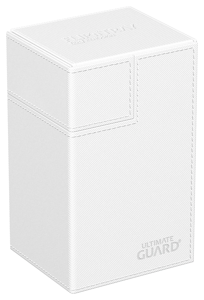 Ultimate Guard: Deckbox Flip'n'Tray 80+ Monocolor Weiß Ultimate Guard: Deckbox Flip'n'Tray 80+ Monocolor Weiß