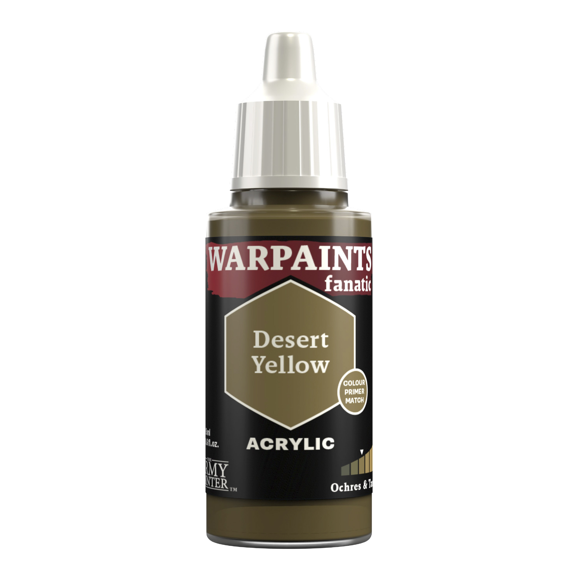 Army Painter: WP Fanatic - Desert Yellow Army Painter: WP Fanatic - Desert Yellow