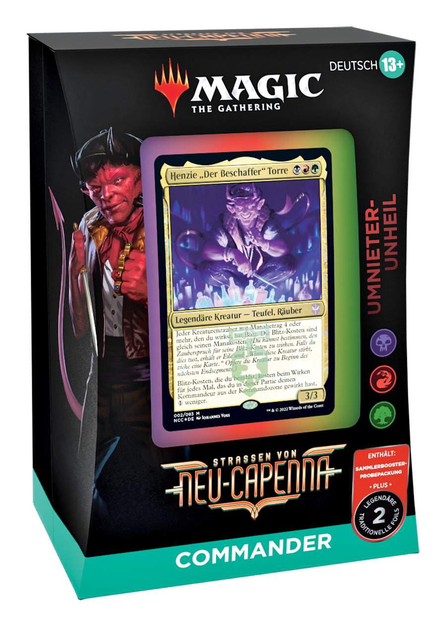 Magic CCG dt.: Neu Capenna Commander Deck Display (5 Decks) Magic CCG dt.: Neu Capenna Commander Deck Display (5 Decks)
