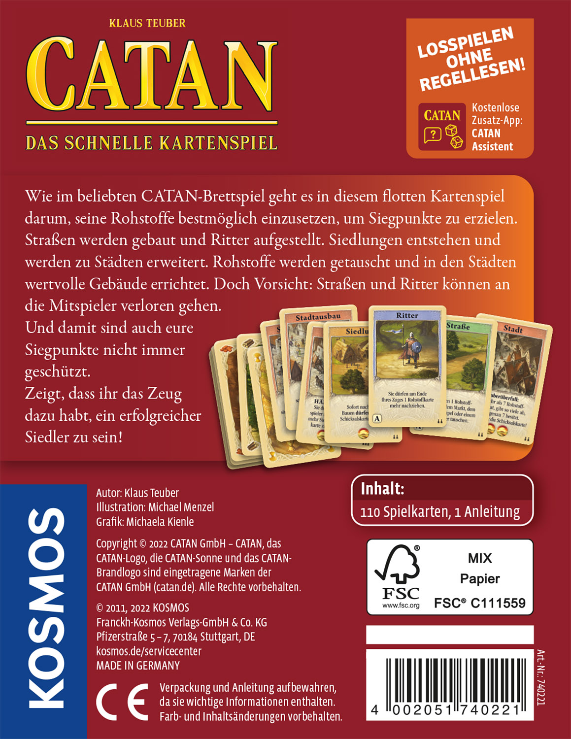 Catan: Das schnelle Kartenspiel