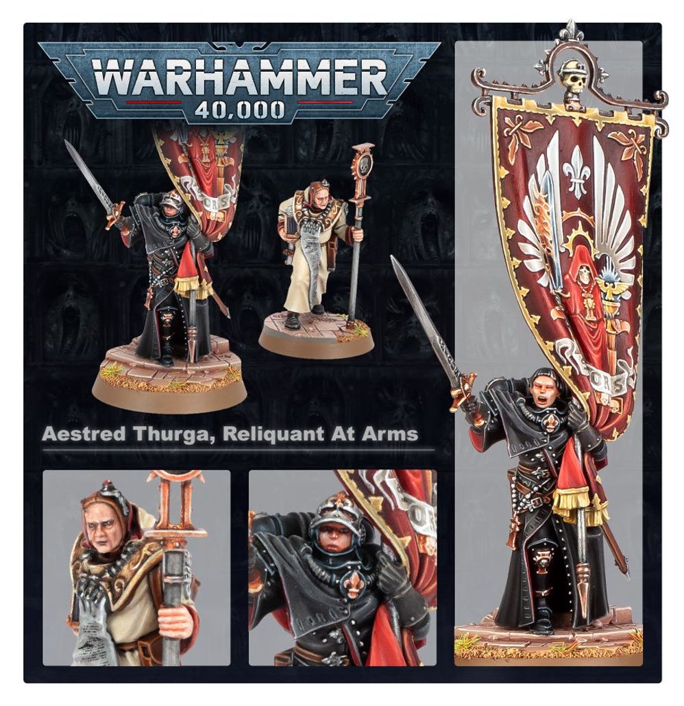 Warhammer 40K: Adepta Sororitas - Aestred Thurga Reliquiars Warhammer 40K: Adepta Sororitas - Aestred Thurga Reliquiars