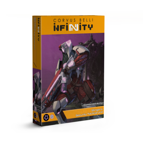 Infinity Figur, Corvus Belli, Combined Army, Stinger, Taktische Einheit