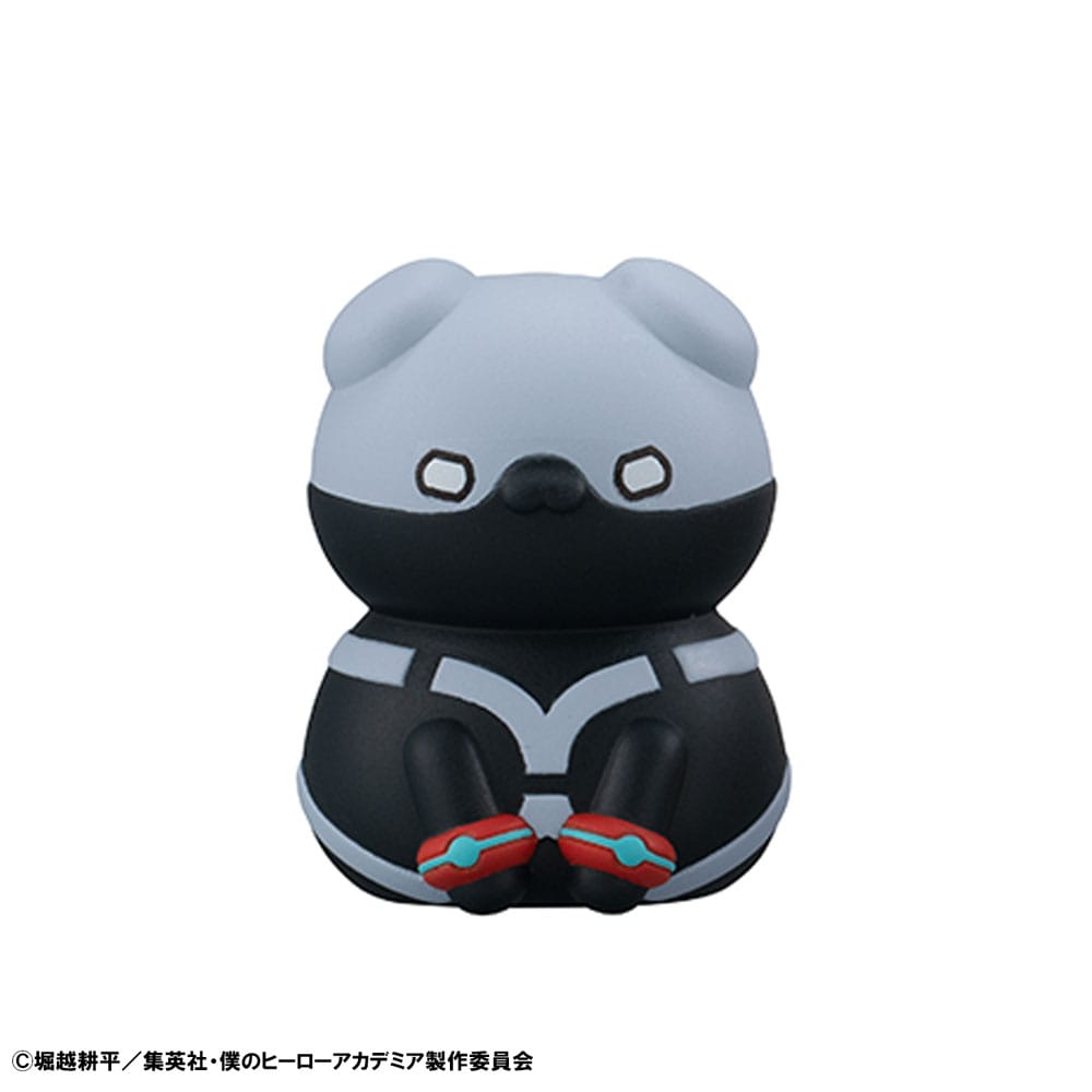 My Hero Academia PVC: Sammelfigur Mega Cat Heroacanyanko No.2 3cm Panda, Figur, Kuscheltier, Graues Tier, Latzung/Outfit
