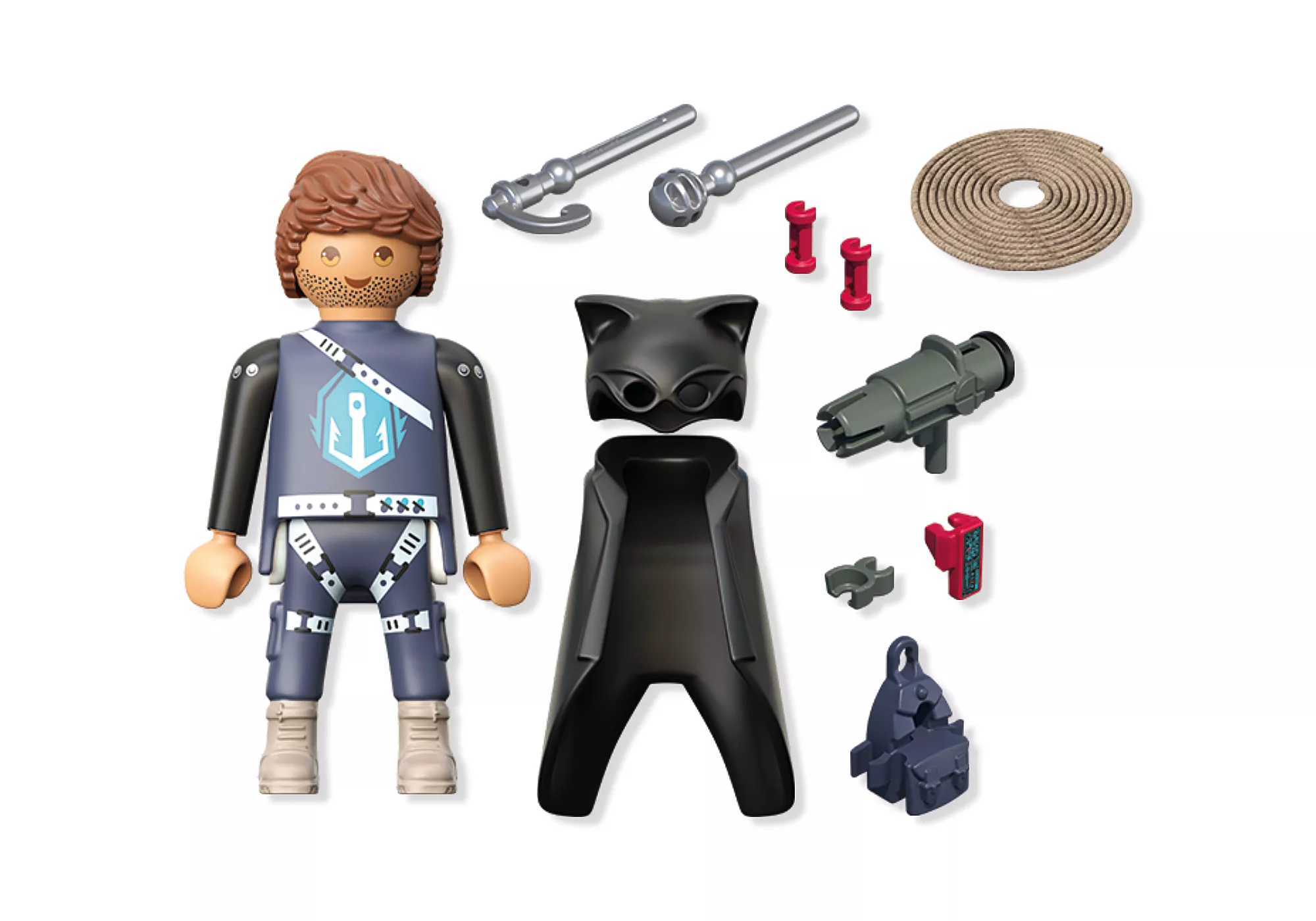 Playmobil: Heroes - Schatten-Held Playmobil: Heroes - Schatten-Held