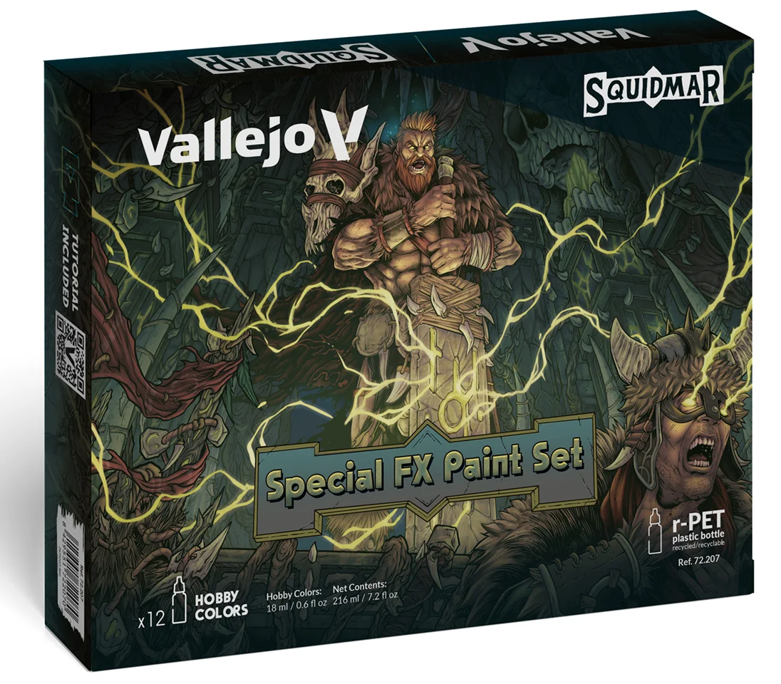 Squidmar X Vallejo - Special FX Paint Set