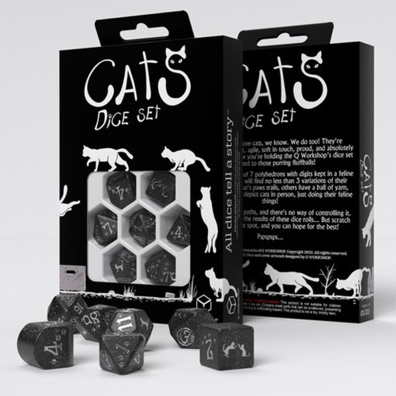 Cats Dice Set: Pixel (7)