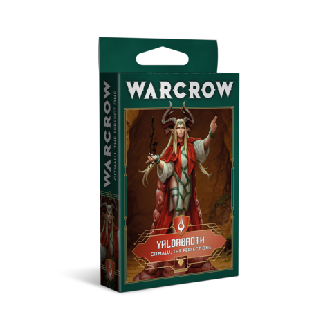 Warcrow: Yaldabaoth - Gitmalu, the perfect one Kartenspiel, Farbige Illustration, Box, Illustration, Dämon