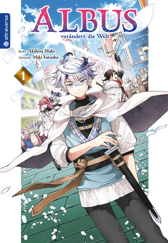 Albus verändert die Welt Bd.1 Manga, Comic, Cover, Hauptfigur, Schwertgürtel