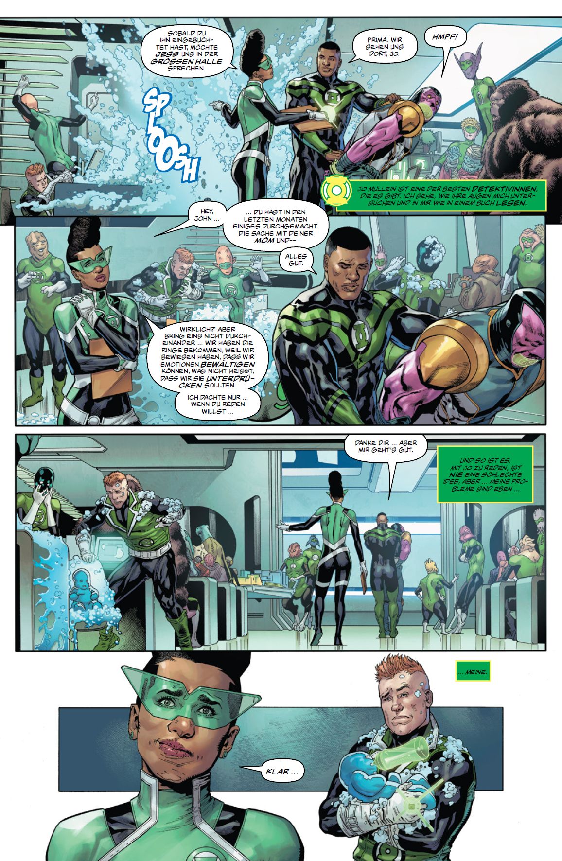 Green Lantern Corps Bd.1: Neue Welten Buch, Comics, Veröffentlichung, Person, Frau