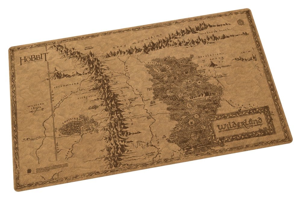 Ultimate Guard: Spielmatte Hobbit Wilderland Map (Sophoskin) 61x35cm Karte, Phantasie, Hobbit, Wald, Holzmatte